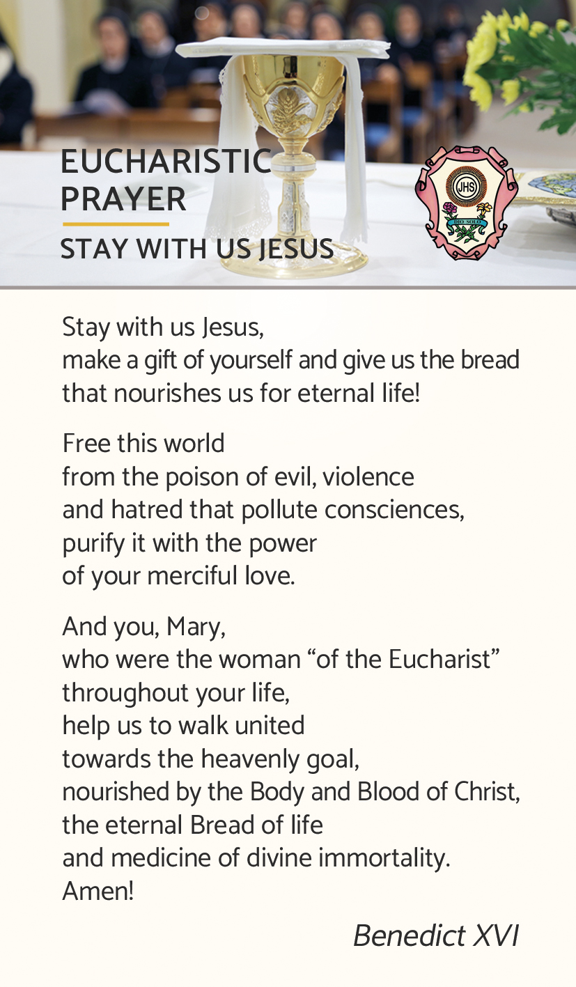 Preghiera Anno Eucaristico -ENG